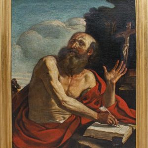 S1489 Święty Hieronim, Olej na płótnie, XVII w.