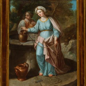 S1505 Rebeka przy studni, Olej na płótnie, XVII w.