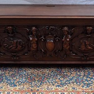 Skrzynia 174 cm x 55 cm x 60 cm XIXw.po renowacji