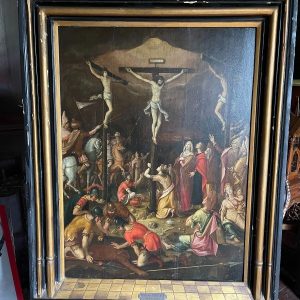 S1549 Golgota, Olej na drewnie, XVI w.