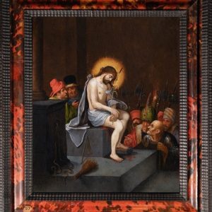 S166 Ecce homo, Olej na drewnie, XVII w.