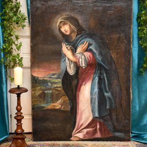 S1617 Maria Magdalena Opłakująca, Olej na płótnie, XVIII w.