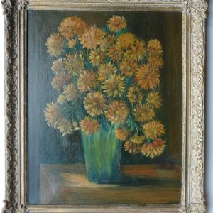 Ks458 Obraz, Oryginał, Artur Kolnik (1890 - 1972), Martwa natura z kwiatami