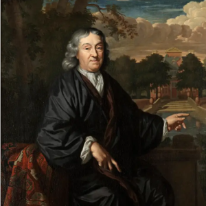 Ks460 Dwa Obrazy, Oryginał, Krzysztof Lubieniecki (1659-1729), Portrety małżonków w jedwabnych kimonach, ok.1680r.