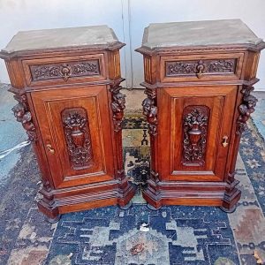 S1691 Sekretarzyk + szafki boczne