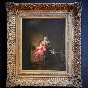 Ks465 Obraz, Oryginał, Konwersacja, początek XIXw.