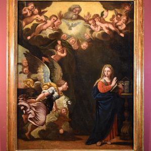 S1768 Zwiastowanie, Olej na płótnie, XVII w.
