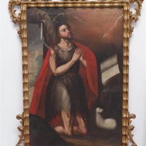 S1783 Jan Chrzciciel, Olej na płótnie, XVIII w.