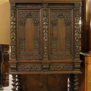 S1787 Barokowa szafka gdańska