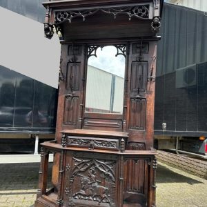 S1820 Gotycki wieszak na ubrania, XIX w.