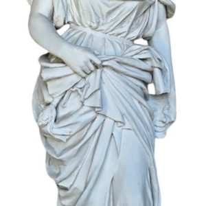 Ks602 Rzeźba, Posąg kobiety trzymającej maskę, XIXw.