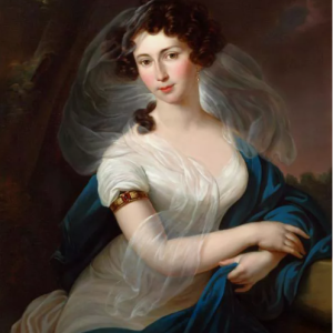 Ks614 Obraz, Oryginał, Franciszek Ksawery Lampi (1782-1852), Portret Johanny Berres, z domu Hauslab