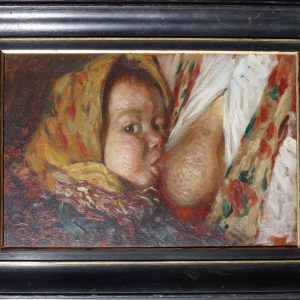 Ks682 Obraz, Oryginał, Studium Dziecka, 1898r.