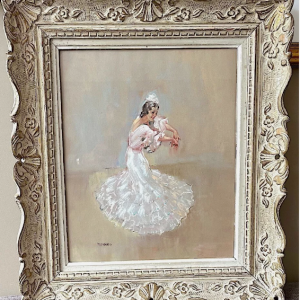 Ks374 Obraz, Oryginał, Zygmunt Józef Menkes (1896-1986), Tancerka