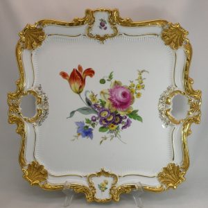 S197 Porcelanowa taca, XIX w.