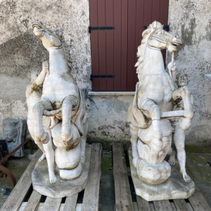 S2075 Konie, Para rzeźb, XX w.