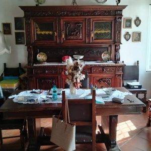 S2143 Barokowy zestaw do jadalni, XX w.