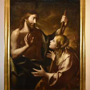 Ks925 Noli me tangere, Olej na płótnie, XVII w.