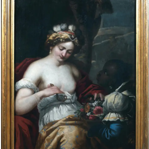 Ks226 Duży Obraz, Oryginał, Kleopatra, Królowa Egiptu, XVIIw.