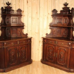 S2372 2 x Narożny pomocnik, XIX w.