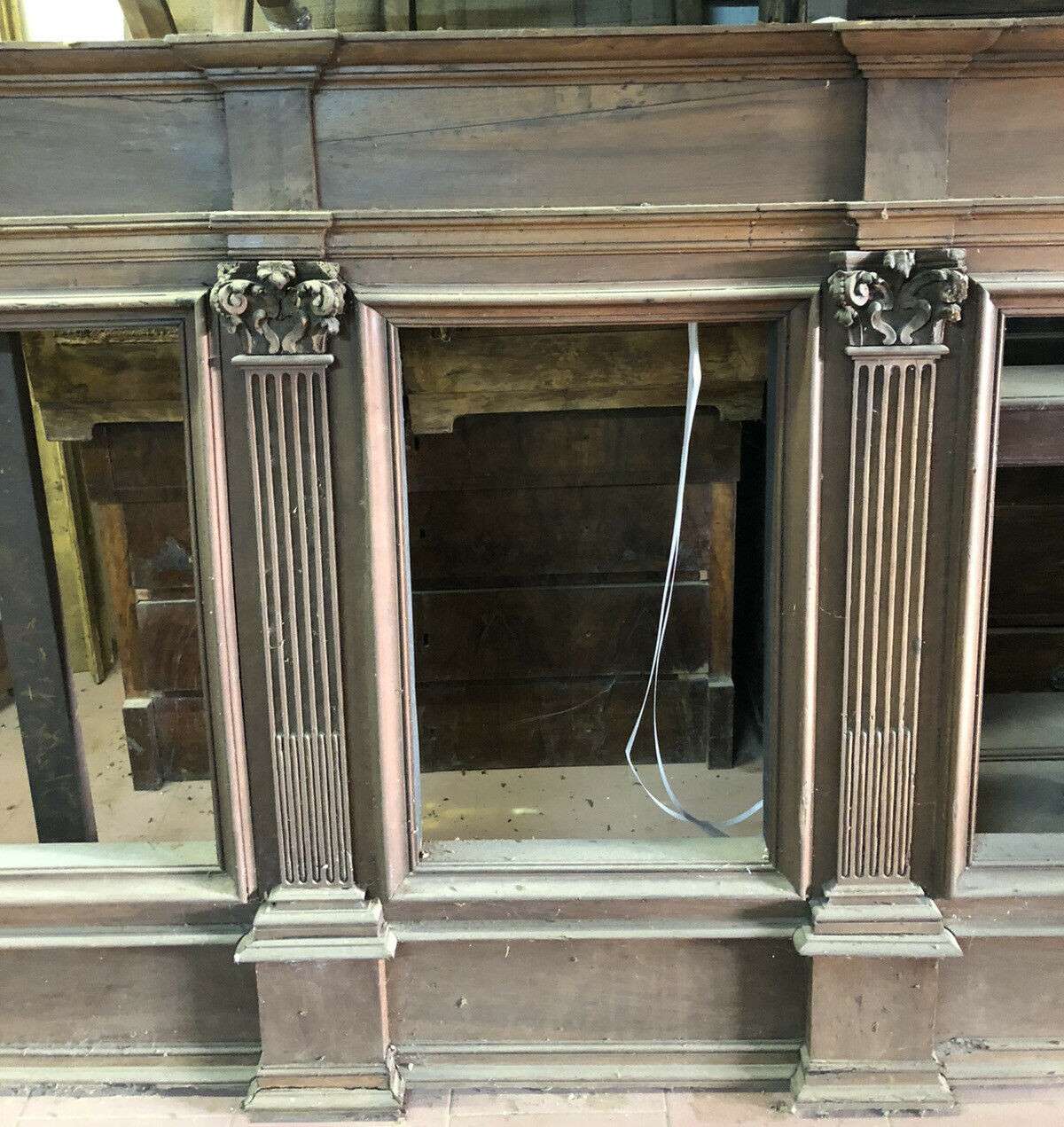 S2373 Duży fragment chóru, XVII w.