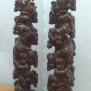 S2391 Para barokowych kolumn, XVIII w.