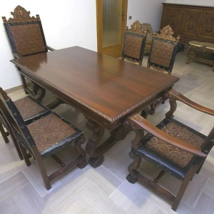 S2476 Renesansowy zestaw do jadalni, XX w.