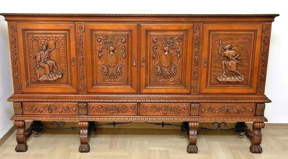 S2476 Renesansowy zestaw do jadalni, XX w.