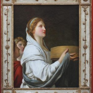 Ks948 Obraz, Kapłanka Bogini Vesty, XVIIIw.