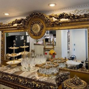 S2587 Barokowy bufet z lustrem