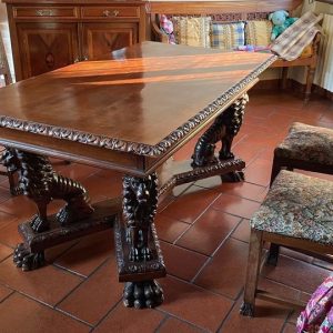 S2060 Stół + krzesła, XIX w.