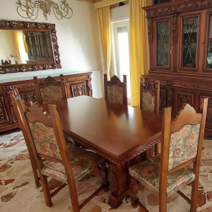 S2122 Renesansowy zestaw do jadalni, XX w.