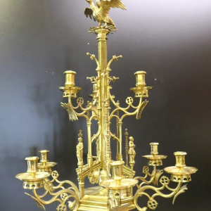 S2561 Neogotycki żyrandol