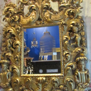 S1195 Duże renesansowe lustro, XIX w.