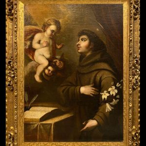 S1949 Ekstaza świętego Franciszka, Olej na płótnie, XVII w.