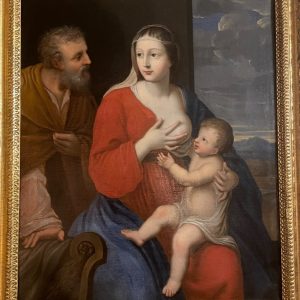 S2736 Święta rodzina, Olej na płótnie, XVII w.