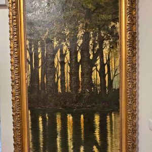 S1347 Duży olej na płótnie, 120 cm x 230 cm