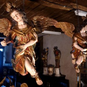 S1522 Para wiszących aniołów, Rzeźby, XVIII w.