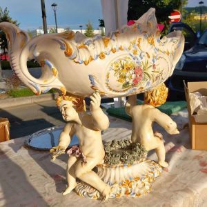 S2423 Ceramiczna ozdoba, XX w.