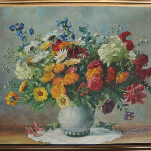 S556 Martwa natura, Olej na płótnie, XX w.