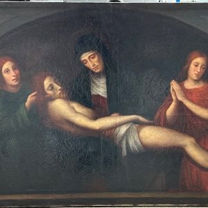 S2353 Pieta, Olej na płótnie, XIX w.