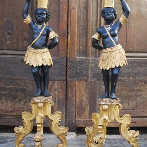 S2793 Para Nubijczyków, Rzeźby, XX w.