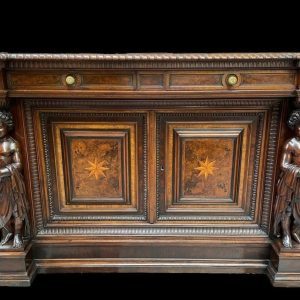 S2849 Szafka z rzeźbami, XIX w.