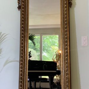 S2859 Wysokie lustro z cherubami, XIX w.