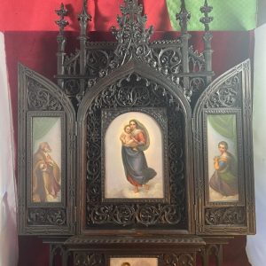 S2862 Neogotycki tryptyk, XIX w.