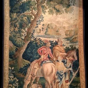 S2867 Kawalerzyści na koniach, Gobelin, XVII w.