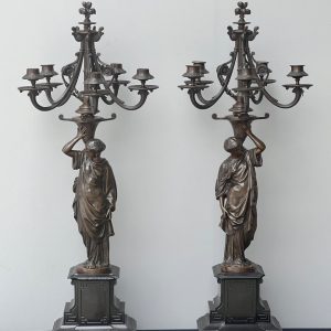 S254 Para kandelabrów, XIX w.