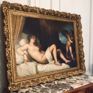 S2925 Danae, Olej na płótnie, XIX w.