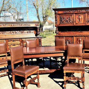 S2824 Renesansowy zestaw do jadalni