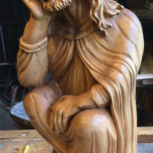 S2985 Jezus Frasobliwy, Rzeźba